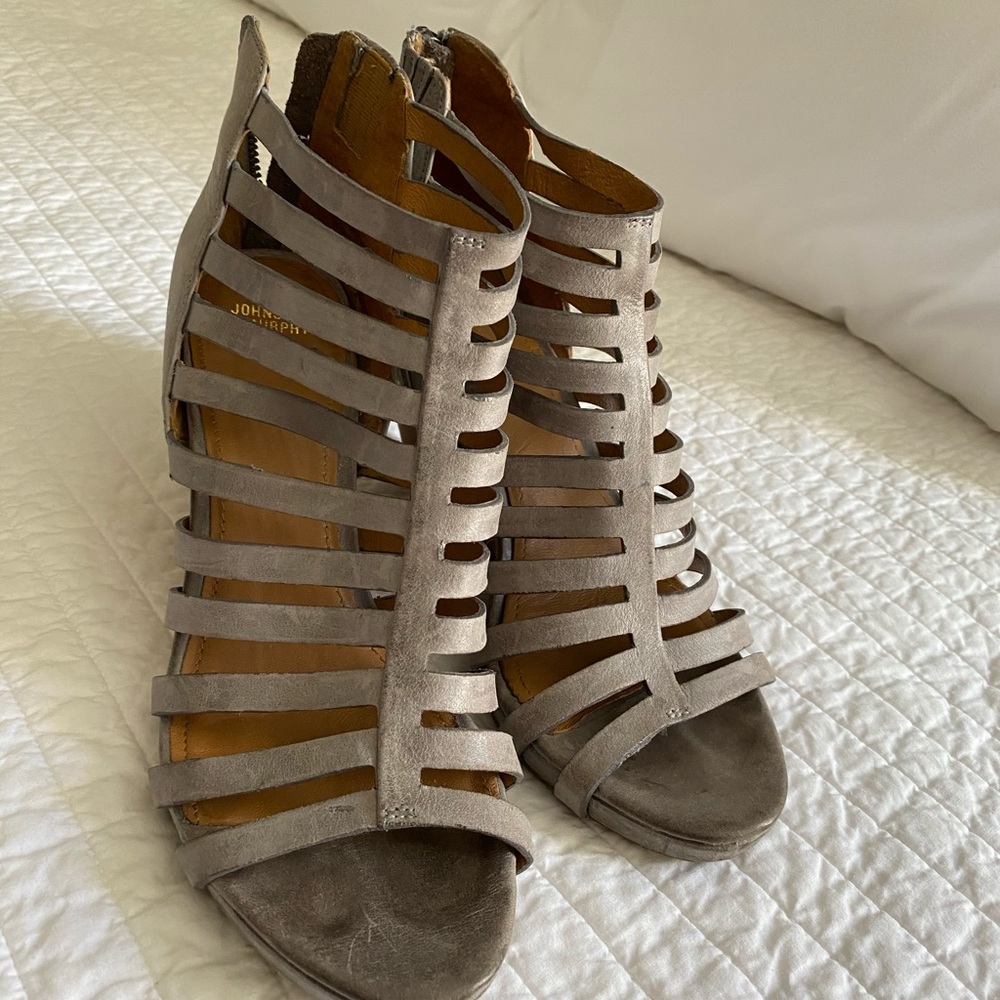 Johnston & Murphy wedge sandals